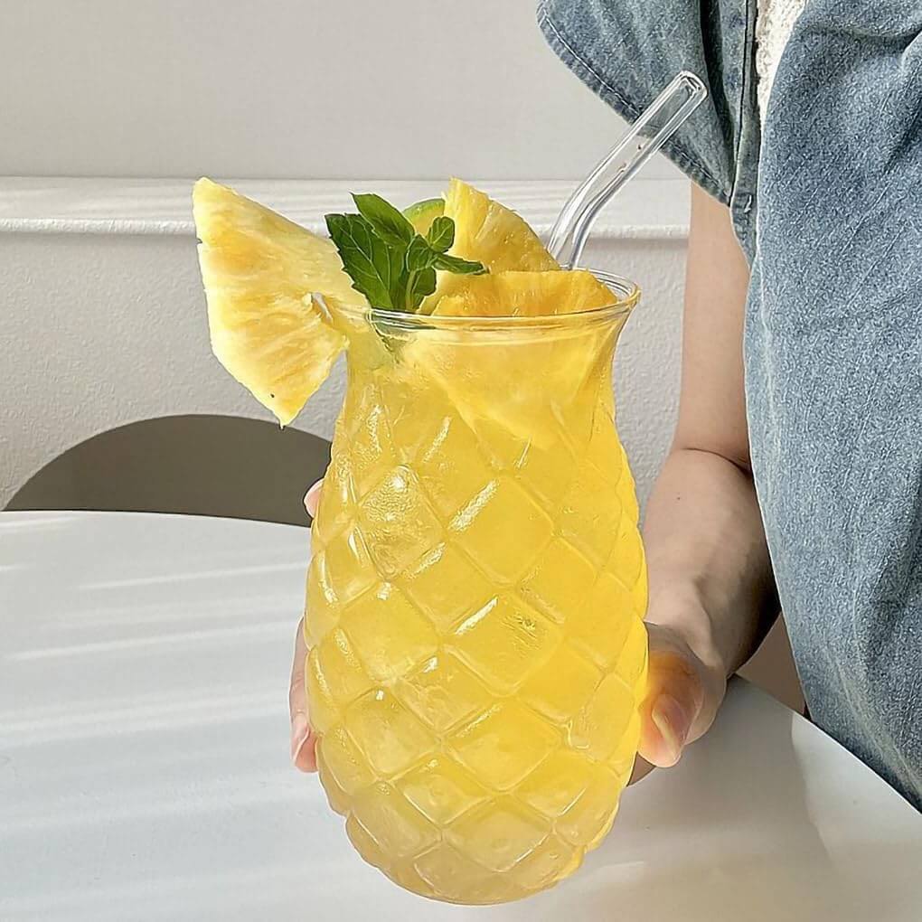 Refreshing summer vibe with Libbey Tiki Pineapple Glasses