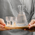 Mini Measure Shot Glass with matching carafe on tray