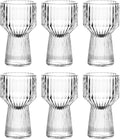 Crystal-clear Mini Measure Shot Glass set in classic style