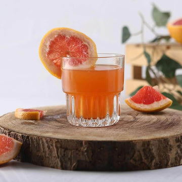 Fresh citrus drink in Modena Juice Glass setting