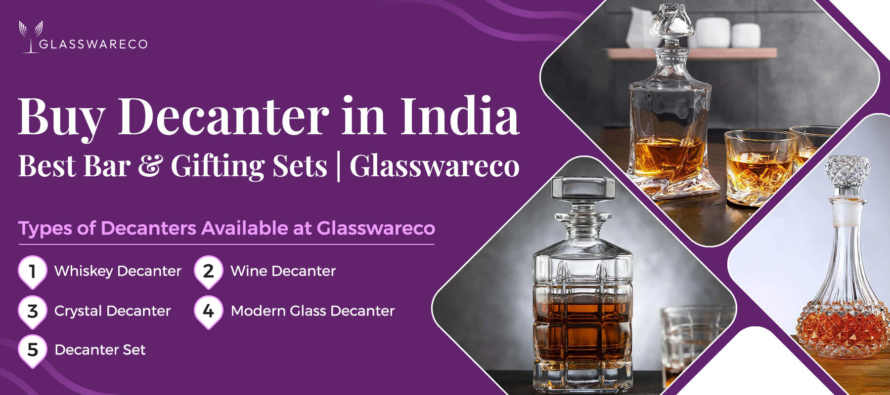 Buy decanter in India for bar and gifting essentials