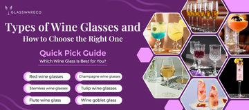 Glassware collection featuring premium wine glasses