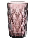 Modern pink tumbler showcasing Geometric Design Drinking Glasses