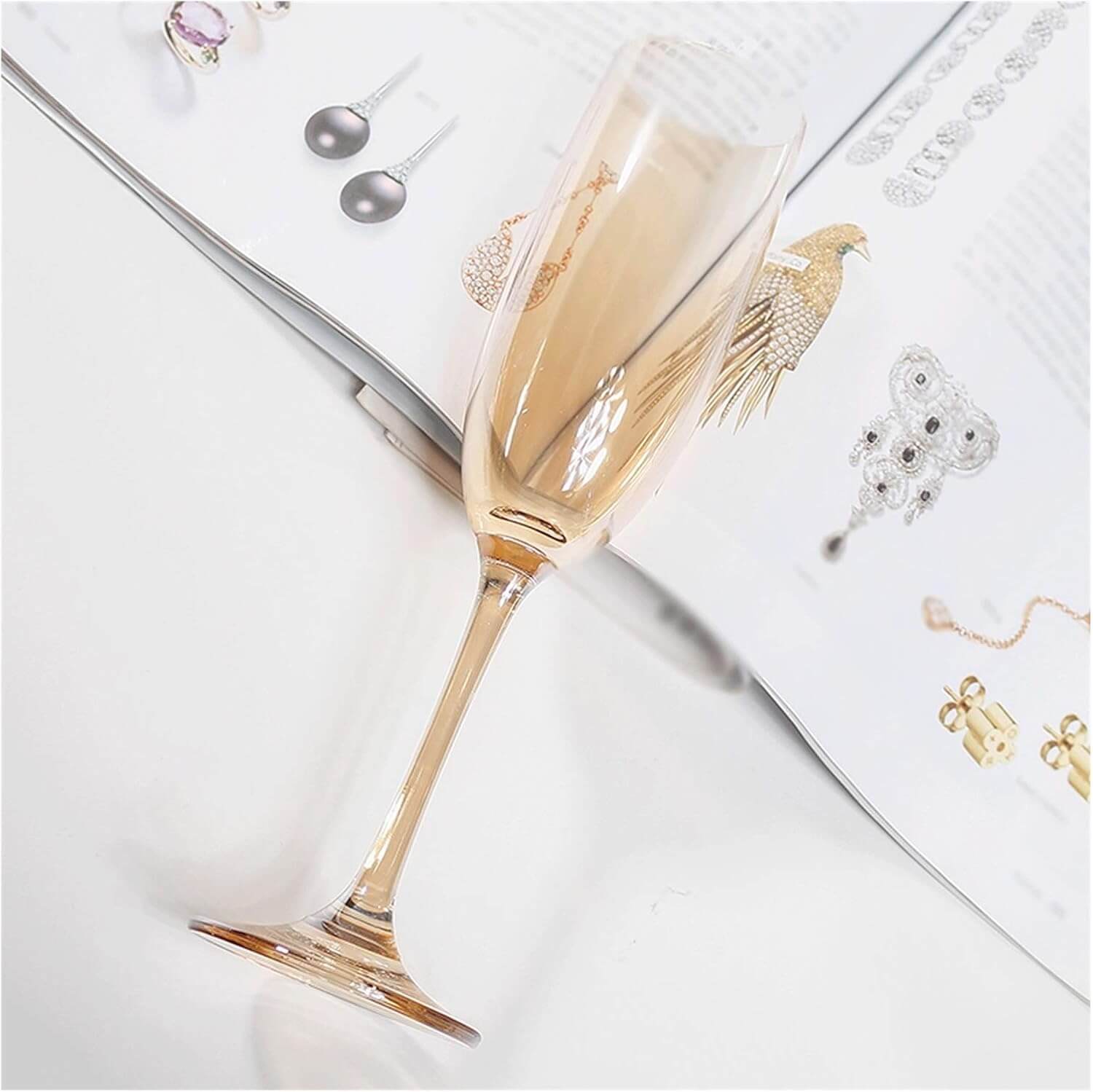 Sparkling Champagne Wine Glass perfect for party drinking